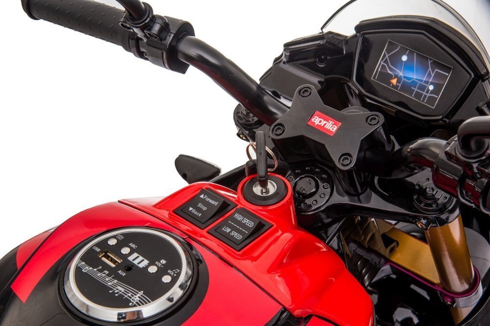 Pojazd Na Akumulator Aprilia A010 czerwony Pojazd Na Akumulator Aprilia A010 czerwony