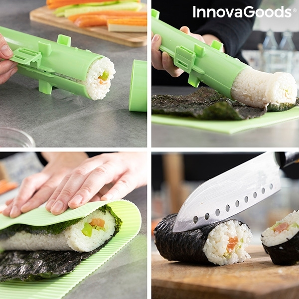 Zestaw do Sushi z przepisami InnovaGoods 3 Części