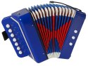 Akordeon Instrument Dla Małego Muzyka Niebieski Akordeon Instrument Dla Małego Muzyka Niebieski