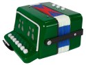 Akordeon Instrument Dla Małego Muzyka Zielony Akordeon Instrument Dla Małego Muzyka Zielony