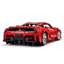 Klocki Konstrukcyjne Auto Sportowe Czerwone 3187 Elementów Klocki Konstrukcyjne Auto Sportowe Czerwone 3187 Elementów