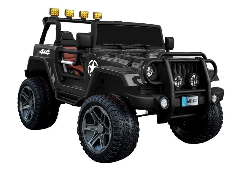 Auto na Akumulator WXE-1688 4x4 Czarne Auto na Akumulator WXE-1688 4x4 Czarne