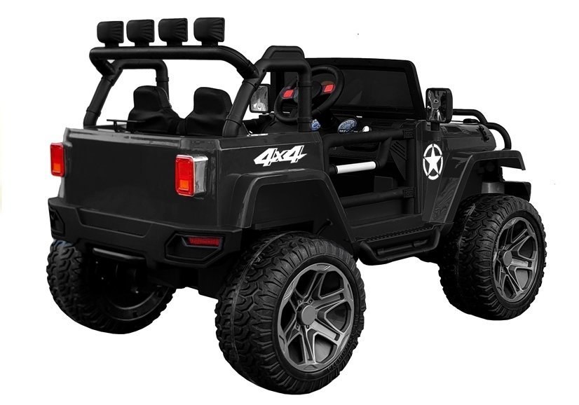 Auto na Akumulator WXE-1688 4x4 Czarne Auto na Akumulator WXE-1688 4x4 Czarne