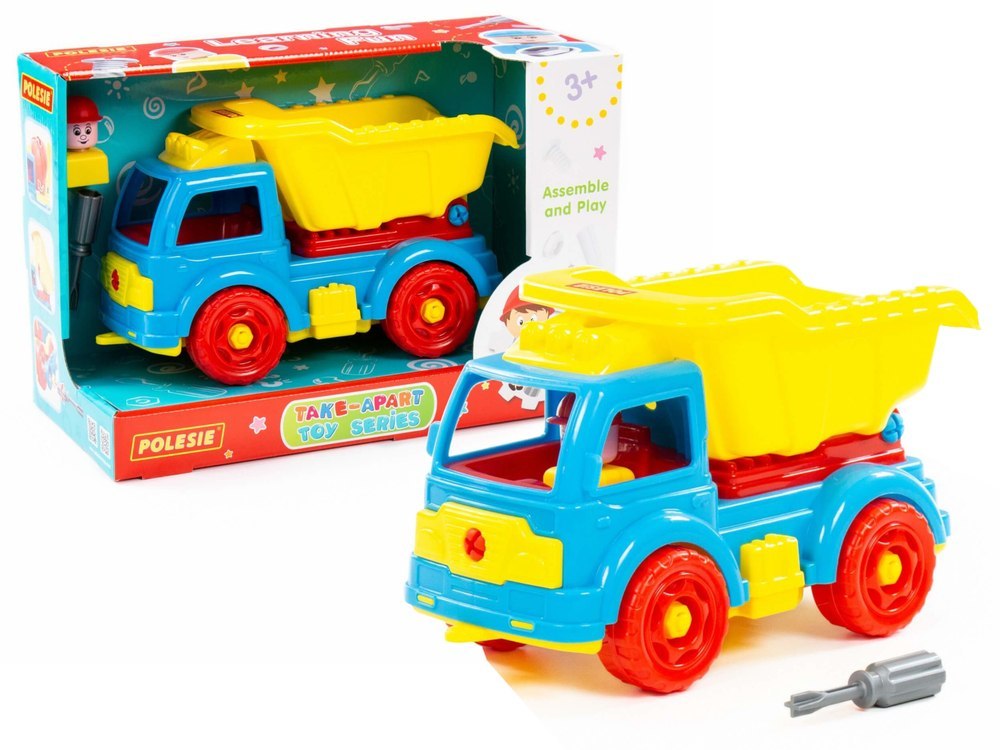 Wywrotka Transport Klocki Do Rozkręcania DIY 27 Elementów 84811 Wywrotka Transport Klocki Do Rozkręcania DIY 27 Elementów 84811