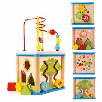 Drewniana kostka edukacyjna sorter Drewniana kostka edukacyjna sorter
