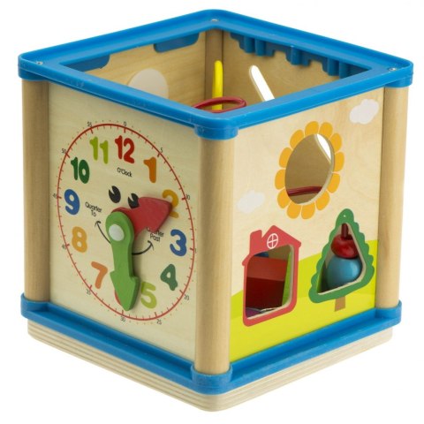 Drewniana kostka edukacyjna sorter Drewniana kostka edukacyjna sorter