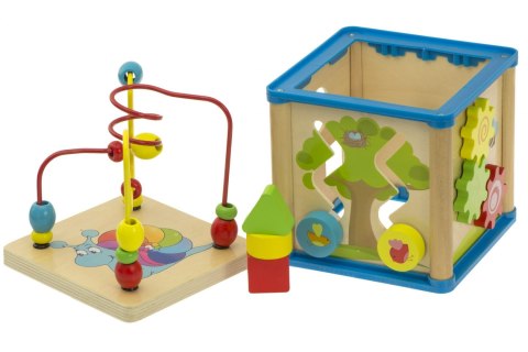 Drewniana kostka edukacyjna sorter Drewniana kostka edukacyjna sorter