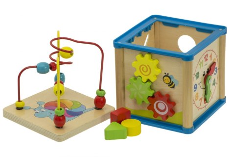 Drewniana kostka edukacyjna sorter Drewniana kostka edukacyjna sorter