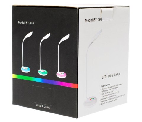 Lampka biurkowa nocna LED RGB USB Lampka biurkowa nocna LED RGB USB