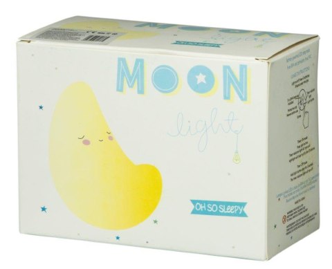 Lampka nocna Księżyc żółta CUTE Lampka nocna Księżyc żółta CUTE