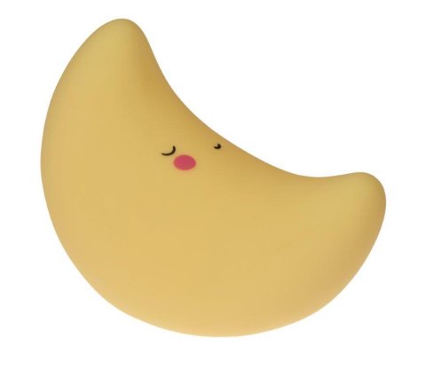 Lampka nocna Księżyc żółta CUTE Lampka nocna Księżyc żółta CUTE