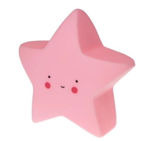 Lampka nocna gwiazda duża różowa CUTE Lampka nocna gwiazda duża różowa CUTE