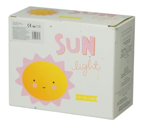 Lampka nocna słonko żółta CUTE Lampka nocna słonko żółta CUTE