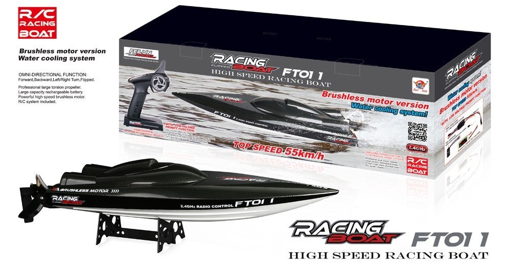 Łódź zdalnie sterowana FT011 2.4GHz RTR 65cm Łódź zdalnie sterowana FT011 2.4GHz RTR 65cm