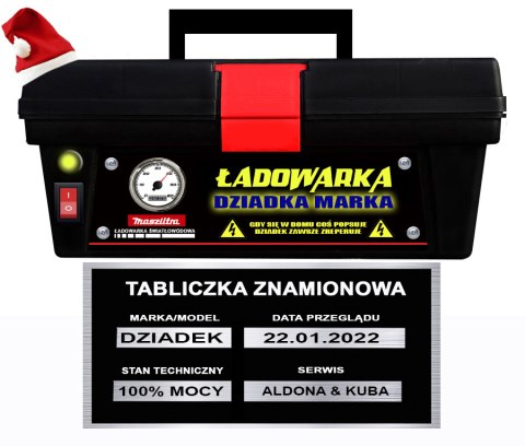 Ładowarka ŚWIATŁOWÓDOWA - opakowanie na alkohol Ładowarka ŚWIATŁOWÓDOWA - opakowanie na alkohol