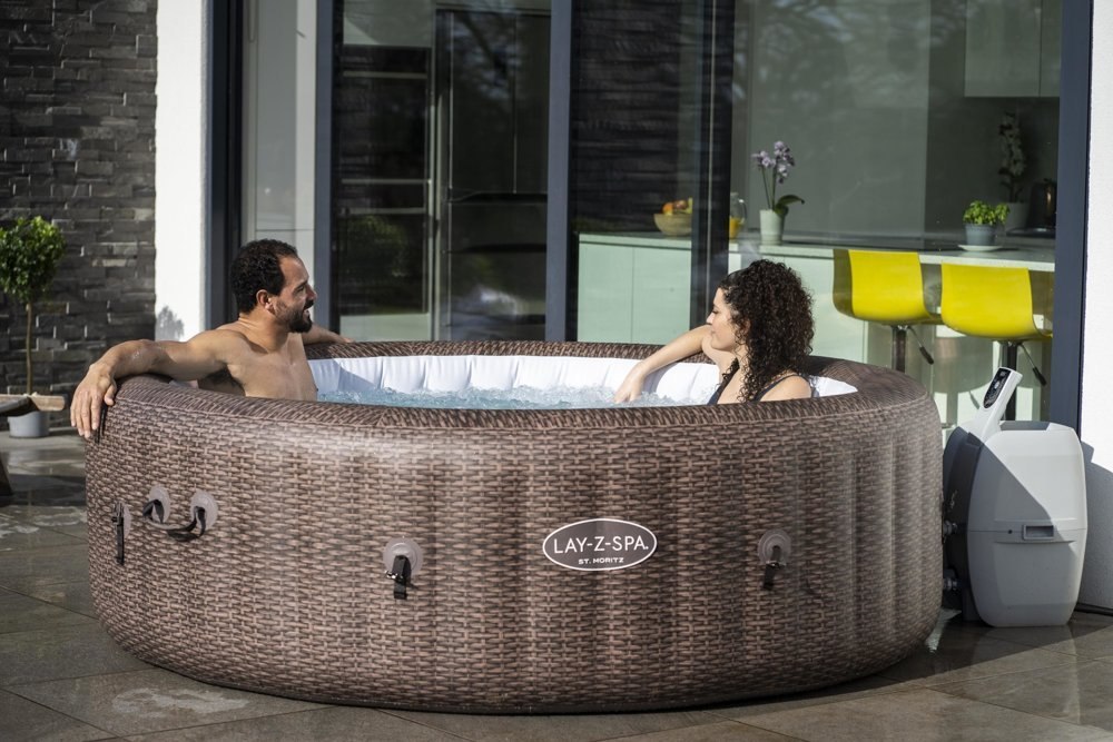 Dmuchane Spa Jacuzzi 7 Osobowe 216 x 71cm Bestway 60023 Dmuchane Spa Jacuzzi 7 Osobowe 216 x 71cm Bestway 60023