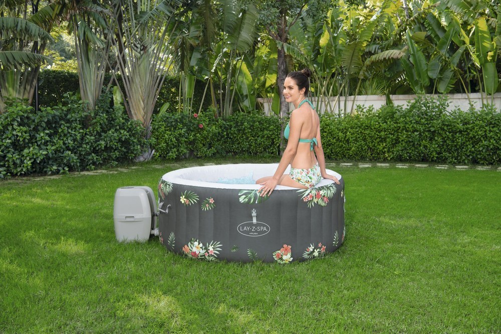 Dmuchane Spa Jacuzzi 3 Osobowe 170 x 66cm Bestway 60061 Dmuchane Spa Jacuzzi 3 Osobowe 170 x 66cm Bestway 60061