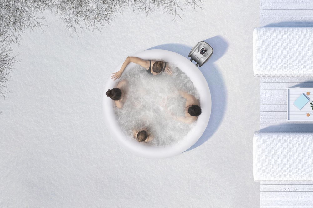 Dmuchane Spa Jacuzzi 3 Osobowe 170 x 66cm Bestway 60061 Dmuchane Spa Jacuzzi 3 Osobowe 170 x 66cm Bestway 60061