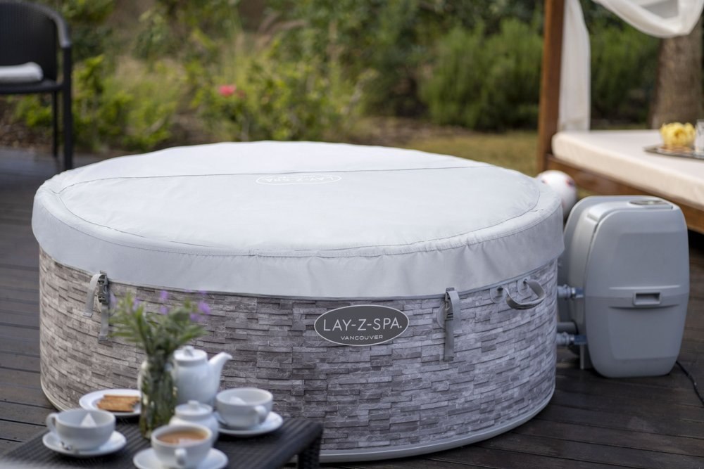 Dmuchane Spa Jacuzzi 4 Osobowe 155 x 60cm Bestway 60027 Dmuchane Spa Jacuzzi 4 Osobowe 155 x 60cm Bestway 60027