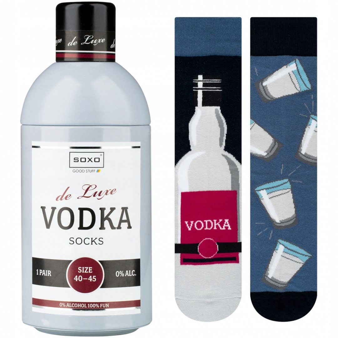 Skarpetki męskie VODKA wódka w butelce Skarpetki męskie VODKA wódka w butelce