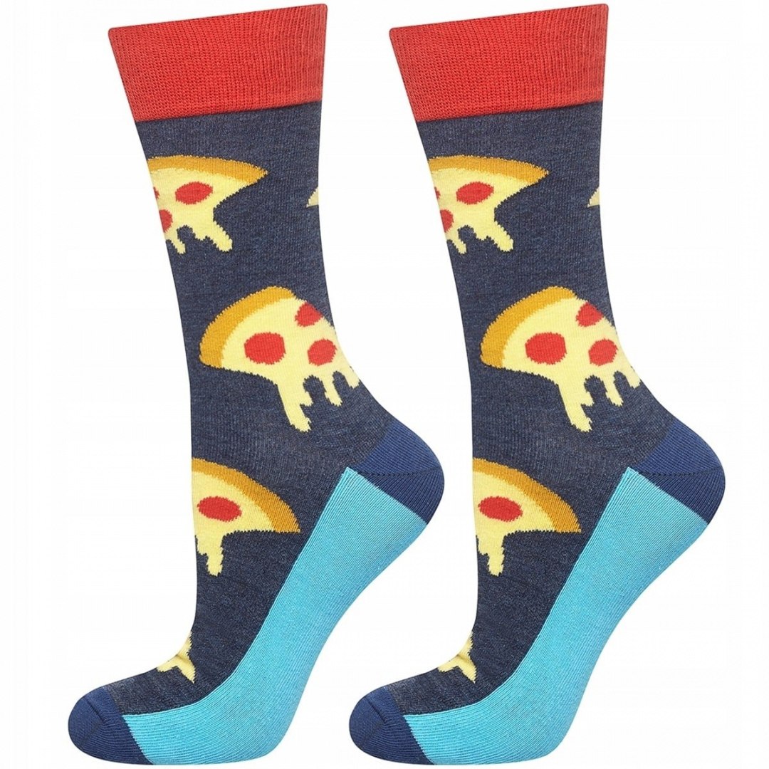 Zestaw 4x skarpetki męskie PIZZA Zestaw 4x skarpetki męskie PIZZA