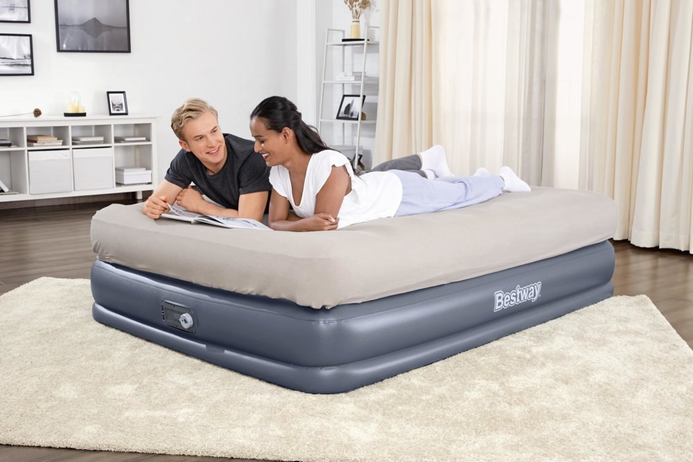 Materac Dmuchany Z Pompką 226 x 152 x 84 cm Bestway 67925 Materac Dmuchany Z Pompką 226 x 152 x 84 cm Bestway 67925
