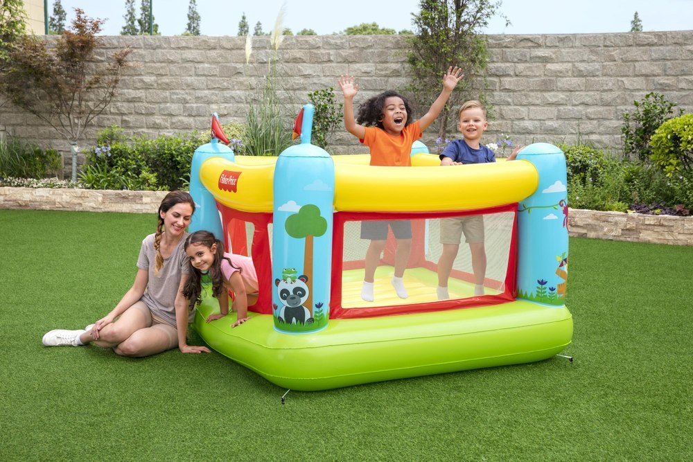Dmuchana Trampolina Fisher-Price 175 x 173 x 135 cm Bestway 93553 Dmuchana Trampolina Fisher-Price 175 x 173 x 135 cm Bestway 93553