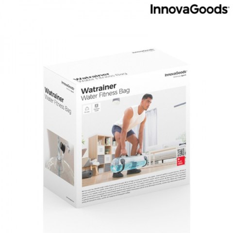 Torba treningowa do ćwiczeń wypełniana wodą InnovaGoods Fitness Torba treningowa do ćwiczeń wypełniana wodą InnovaGoods Fitness