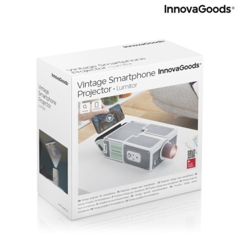 Projektor rzutnik do smartfona retro InnovaGoods Projektor rzutnik do smartfona retro InnovaGoods