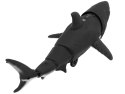 Zdalnie Sterowany Rekin Czarny Na Podczerwień Rusza Ogonem Woda