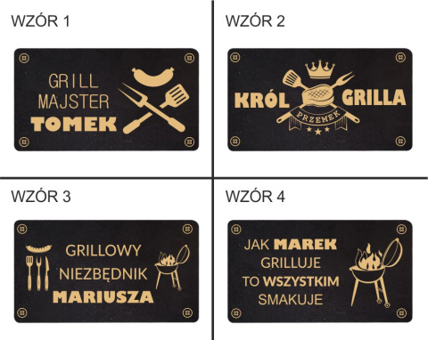 Personalizowany zestaw do grilla w walizce Personalizowany zestaw do grilla w walizce