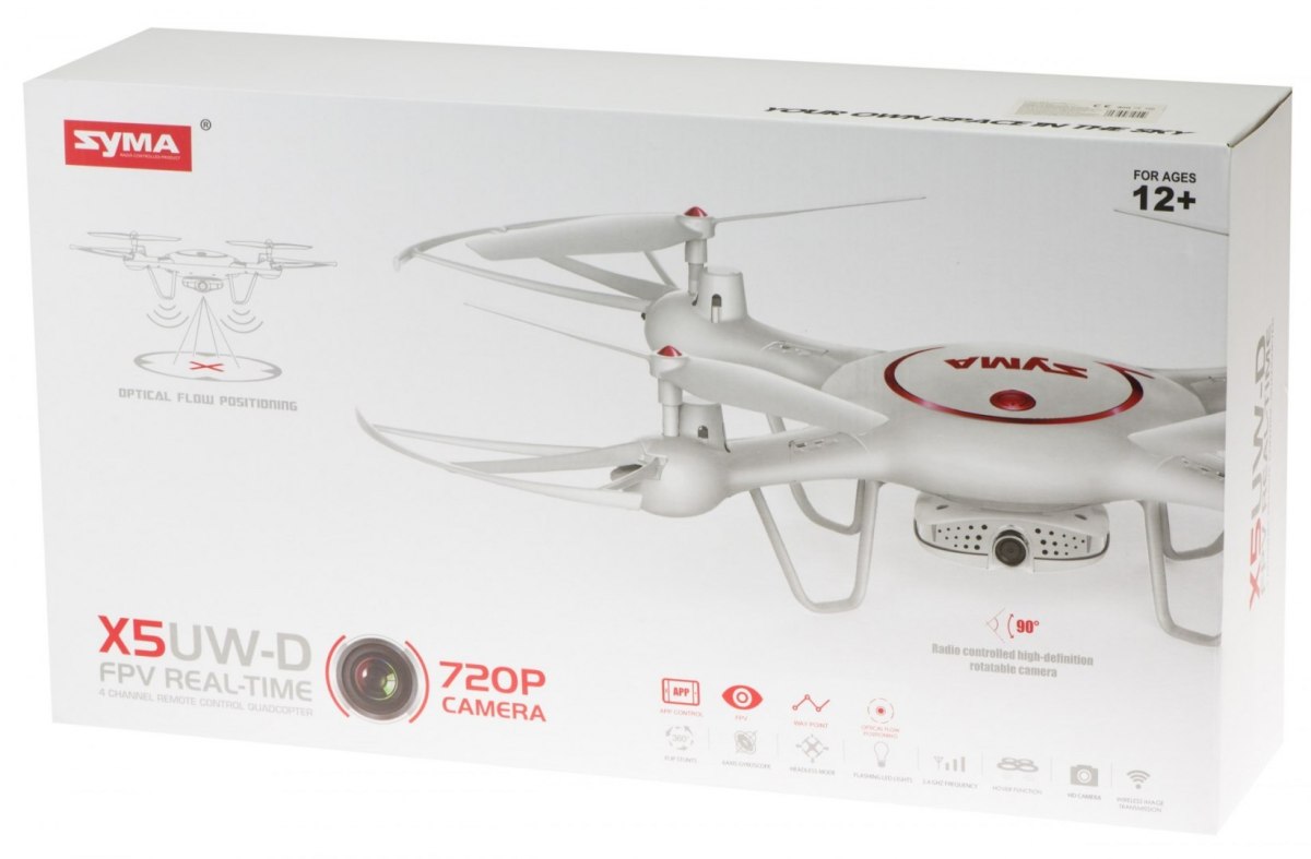 Dron RC Syma X5UW-D FPV 360 flip Dron RC Syma X5UW-D FPV 360 flip