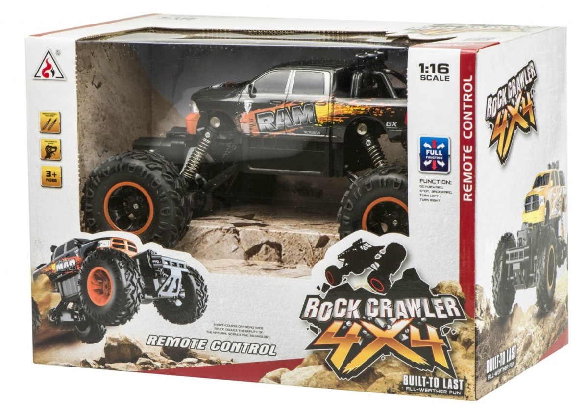 Samochód RC Dodge Ram Rock Crawler 4WD 1:16 Samochód RC Dodge Ram Rock Crawler 4WD 1:16