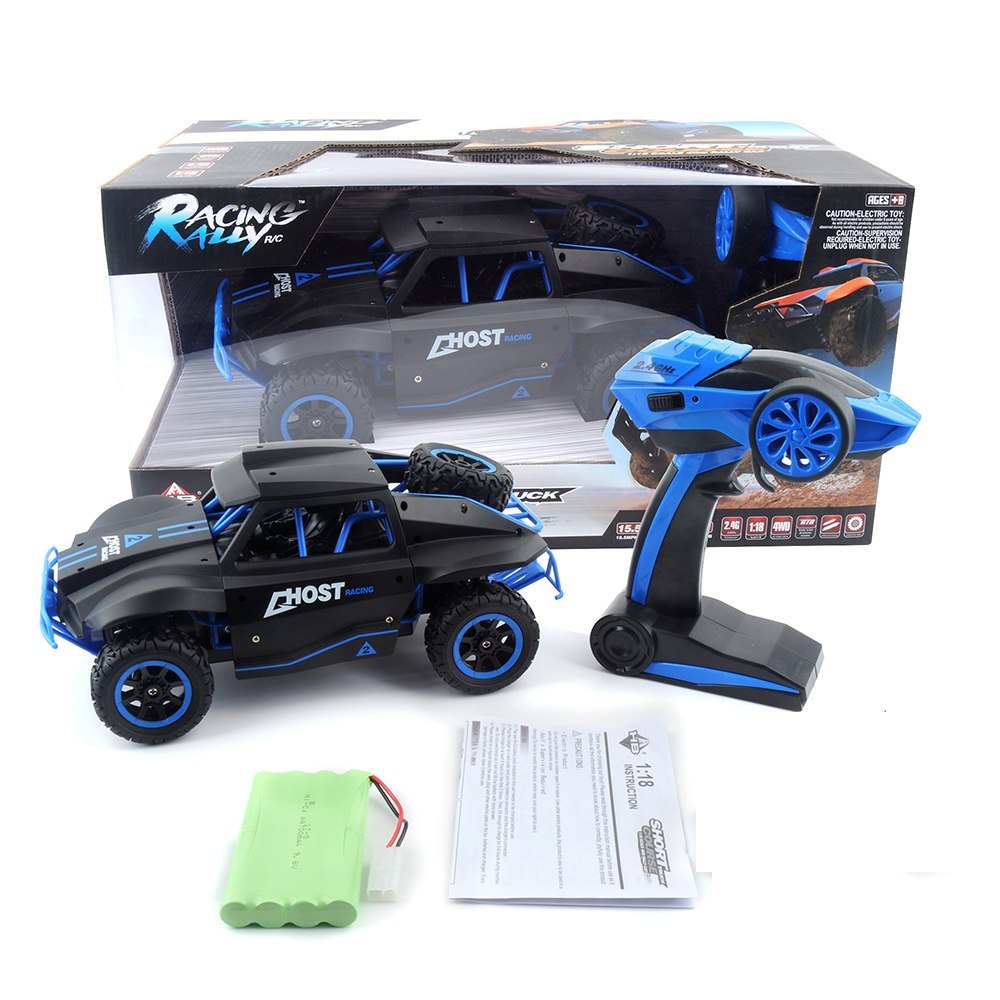 Samochód RC Racing Rally 2.4Ghz 4WD czarny 1:18 Samochód RC Racing Rally 2.4Ghz 4WD czarny 1:18