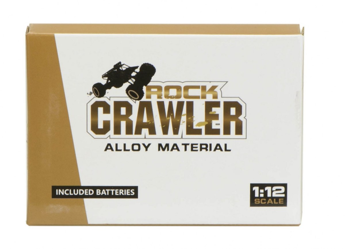 Samochód RC Rock Crawler metalowy 4WD 1:12 Samochód RC Rock Crawler metalowy 4WD 1:12