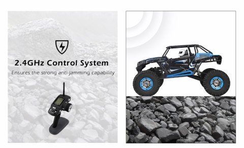 Samochód RC WlToys 10428-B 2.4G 4WD 30km/h 1:10 Samochód RC WlToys 10428-B 2.4G 4WD 30km/h 1:10