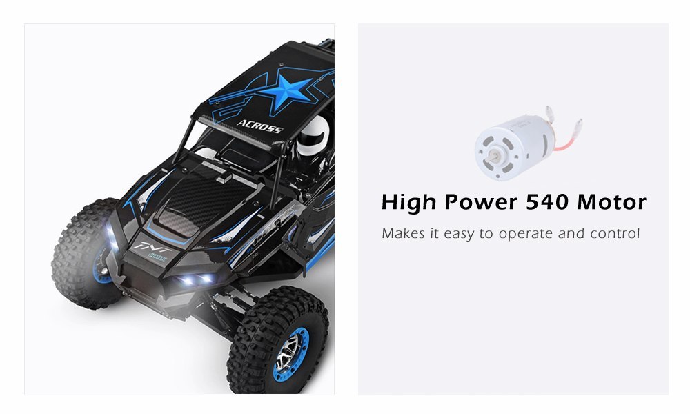 Samochód RC WlToys 10428-B 2.4G 4WD 30km/h 1:10 Samochód RC WlToys 10428-B 2.4G 4WD 30km/h 1:10