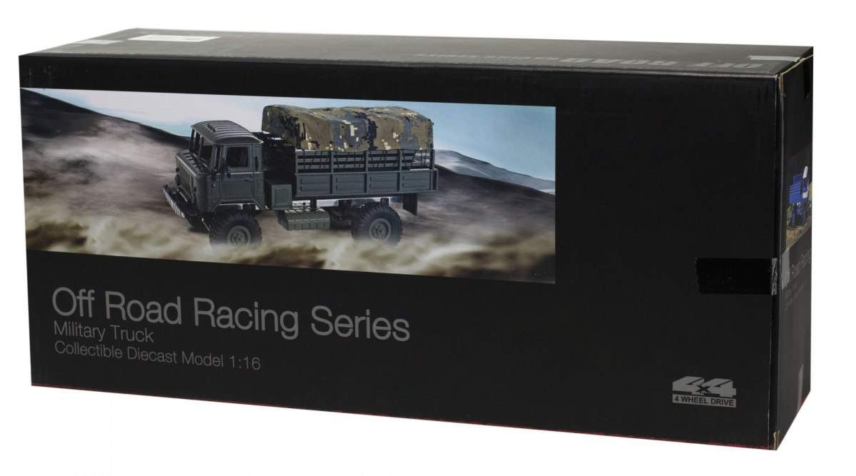 Samochód RC wojskowy Off-Road 4WD 1:16 RTR Samochód RC wojskowy Off-Road 4WD 1:16 RTR