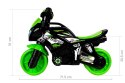 Motorek Biegowy Zielony 5774