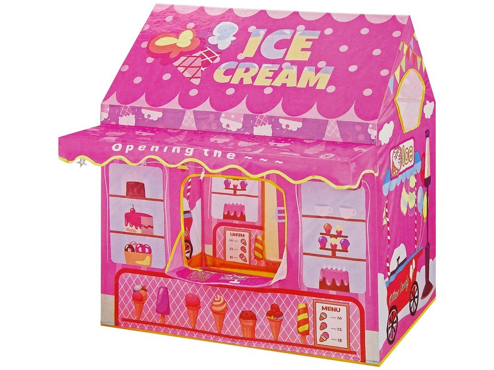 Namiot Księżniczki Ice Cream Lodziarnia dla Dzieci Różowy Światełka Gwiazdki Namiot Księżniczki Ice Cream Lodziarnia dla Dzieci Różowy Światełka Gwiazdki