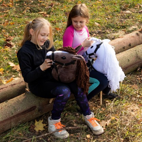 Hobby Horse Skippi - koń na kiju - Szary Hobby Horse Skippi - koń na kiju - Szary