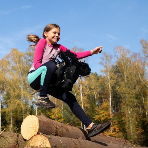 Hobby Horse Skippi - koń na kiju - Szary Hobby Horse Skippi - koń na kiju - Szary