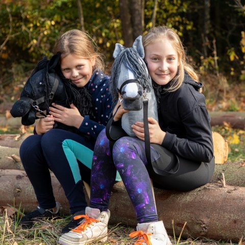 Hobby Horse Skippi - koń na kiju - Szary Hobby Horse Skippi - koń na kiju - Szary