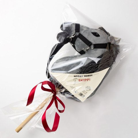 Hobby Horse Skippi - koń na kiju - Szary Hobby Horse Skippi - koń na kiju - Szary