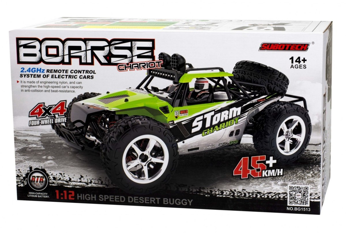 Samochód RC Subotech BG1513B 2.4G 2CH 4x4 RTR 1:12 Samochód RC Subotech BG1513B 2.4G 2CH 4x4 RTR 1:12