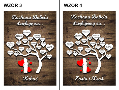 Podziękowanie dla Babci i Dziadka - prezent dla dziadków na Dzień Babci i Dziadka Podziękowanie dla Babci i Dziadka - prezent dla dziadków na Dzień Babci i Dziadka
