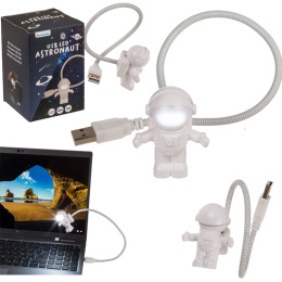 Lampka astronauta na USB - prezent dla chłopca 5 6 7 8 9 10 lat