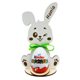Zając Wielkanocny na jajko z imieniem - prezent na wielkanoc dla dzieci