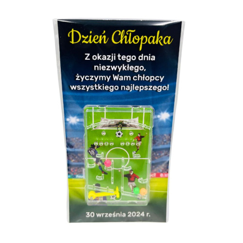 Gra Piłka Nożna + Życzenia - prezent na Dzień Chłopaka Gra Piłka Nożna + Życzenia - prezent na Dzień Chłopaka