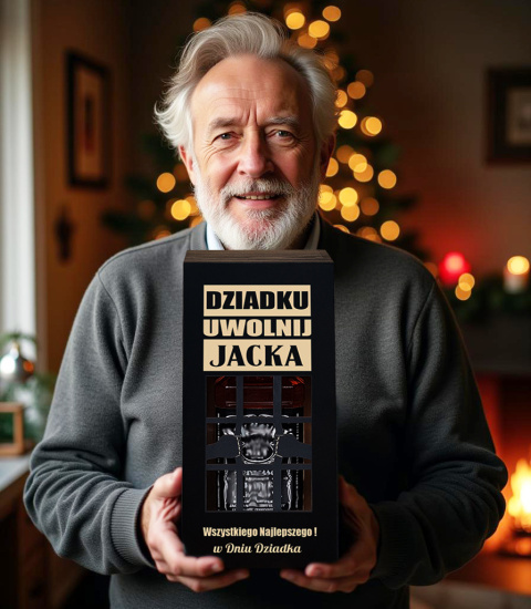 Skrzynka na alkohol dla Dziadka - prezent na Dzień Babci i Dziadka Urodziny Święta Skrzynka na alkohol dla Dziadka - prezent na Dzień Babci i Dziadka Urodziny Święta